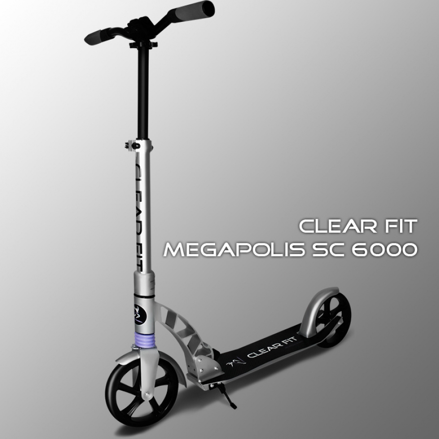 Clear Fit Megapolis SC 6000 самокат (10 лет, 100 кг.) 