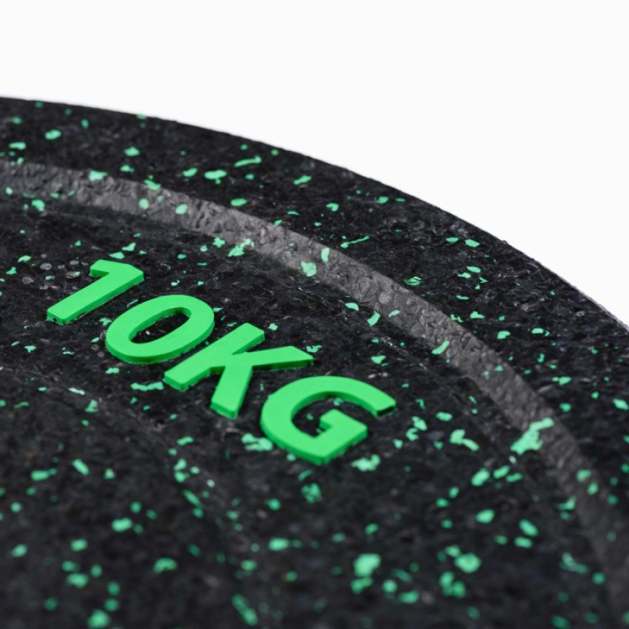 PROFI-FIT Диск для штанги с цветными вкраплениями,  D-51, 10 кг  