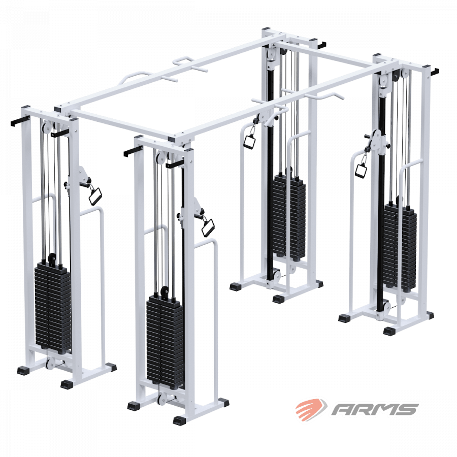 ARMS AR081.4х100 Двойной кроссовер на базе блочной рамы стек 4х100кг  