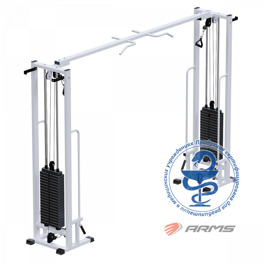 ARMS AR082.2х100 Кроссовер на базе реабилитационной рамы стек 2х100кг  