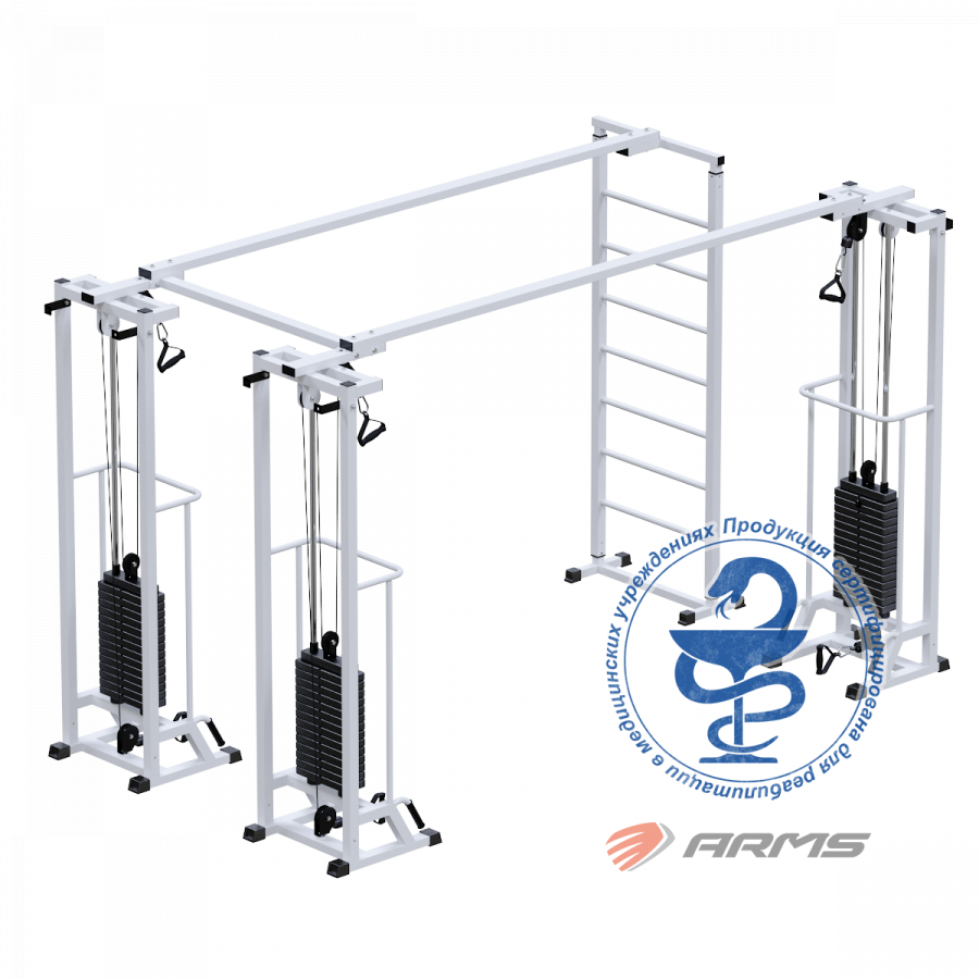 ARMS AR087.3х2200 Биотонус-3+шведская стенка стек 3х75кг  
