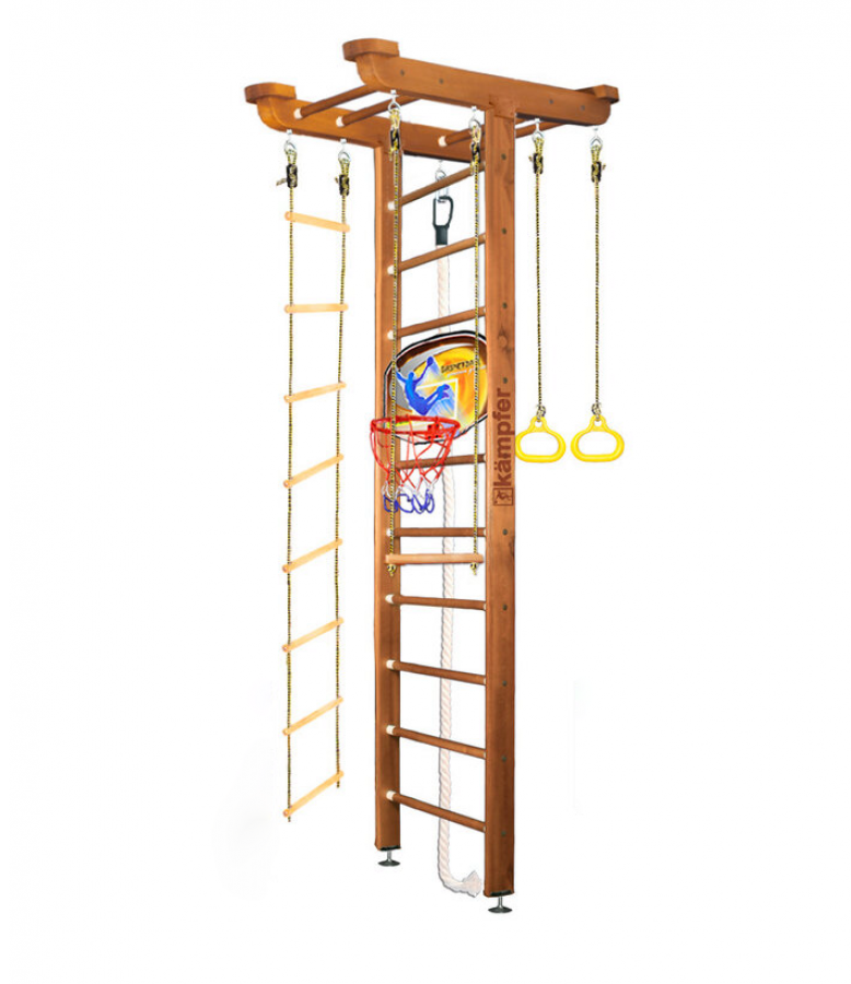 Kampfer BIG SPORT CEILING BASKETBALL SHIELD ДОМАШНИЙ СПОРТИВНЫЙ КОМПЛЕКС ореховый  