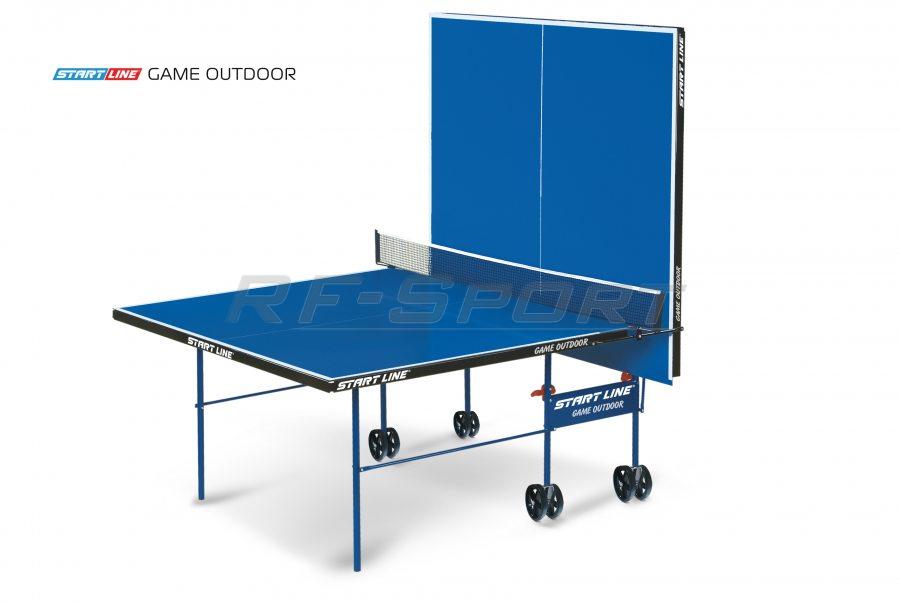 START LINE 6034 Game Outdoor теннисный стол синий (4 мм.)  