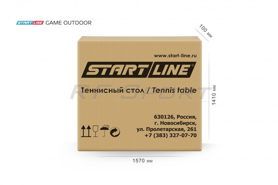 START LINE 6034 Game Outdoor теннисный стол синий (4 мм.)  