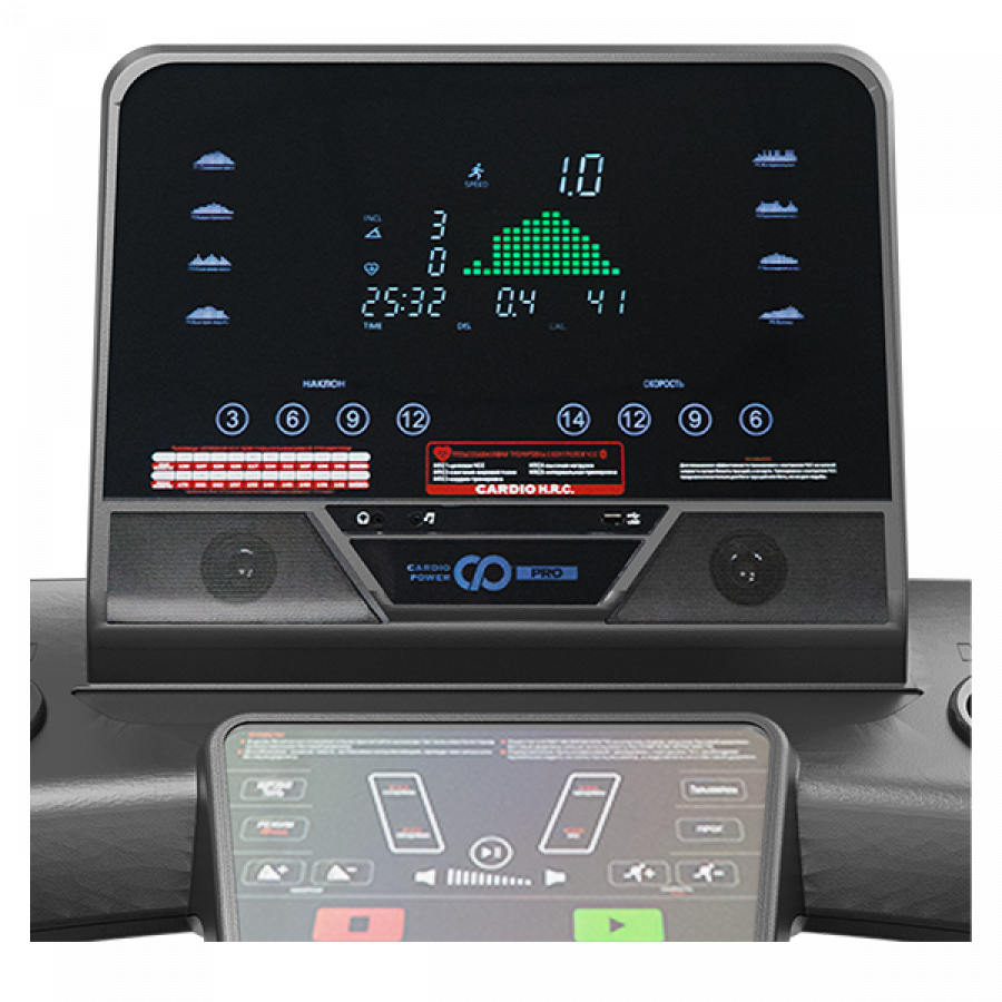 CARDIOPOWER PRO CT200 NEW Беговая дорожка  
