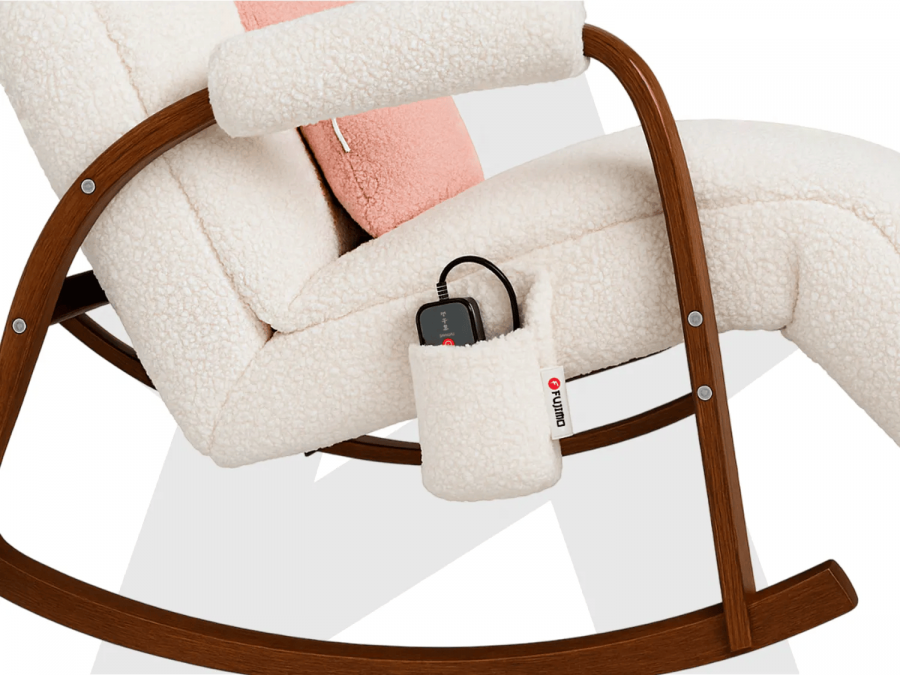 FUJIMO F2002 TCX Time2Chill TEDDY Белый массажное кресло  