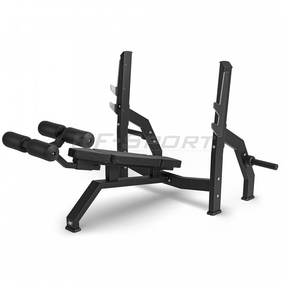 MARBO SPORT MP-L208 2.0 Олимпийская скамья с отрицательным наклоном  