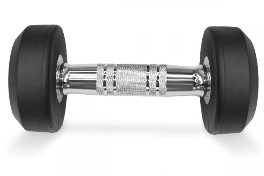 HASTTINGS HD51D2A-27,5-37,5 Комплект обрезиненных гантелей от 27,5 до 37,5 кг 5 пар  