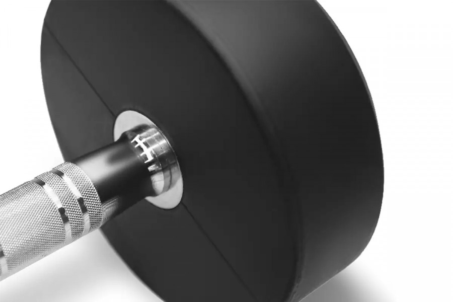 HASTTINGS HD51D2A-27,5-37,5 Комплект обрезиненных гантелей от 27,5 до 37,5 кг 5 пар  