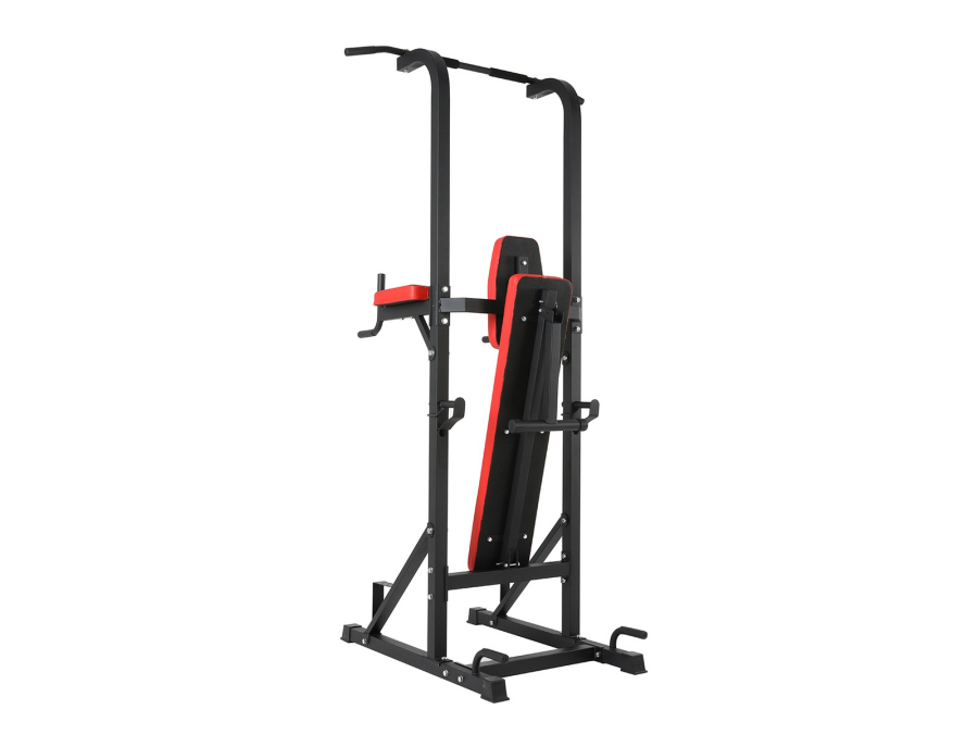 UNIX FIT BSPT120P Силовая стойка/ POWER TOWER 120P Турник-Пресс-Брусья со Скамьей  